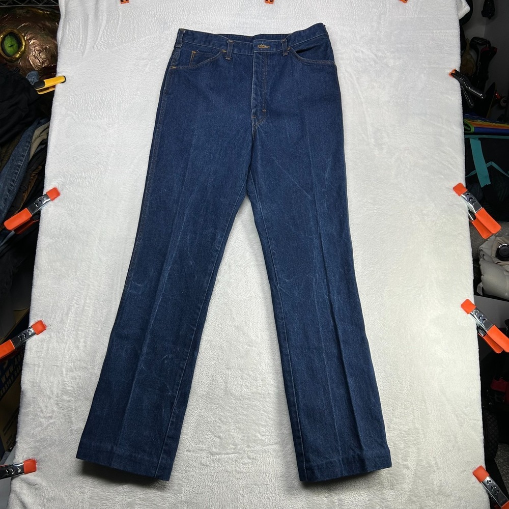 Vintage Branders by Rustler Jeans Men's Blue Denim Pockets Classic Y2K‎ - 32X32